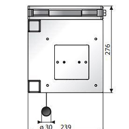 Экран с электроприводом настенно-потолочный Projecta Tensioned Elpro Large Electrol, 199" 16:9 HD Progressive 1.3, 248x440 см. дроп 30 см., длина корпуса 497 см.