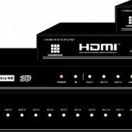 KENSENCE HDMI-0104HSP - Разветвитель сигнала HDMI 1 в 4, до 2K x 4K