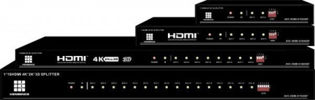 KENSENCE HDMI-0104HSP - Разветвитель сигнала HDMI 1 в 4, до 2K x 4K