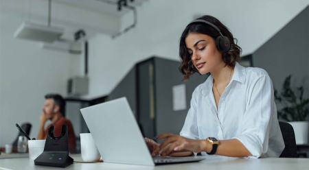 Yealink WH68 Workstation, беспроводная гарнитура