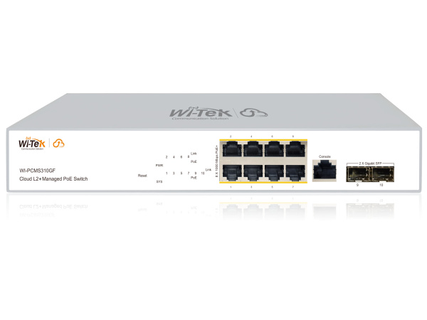 WI-TEK WI-PCMS310GF (v2), управляемый PoE-коммутатор