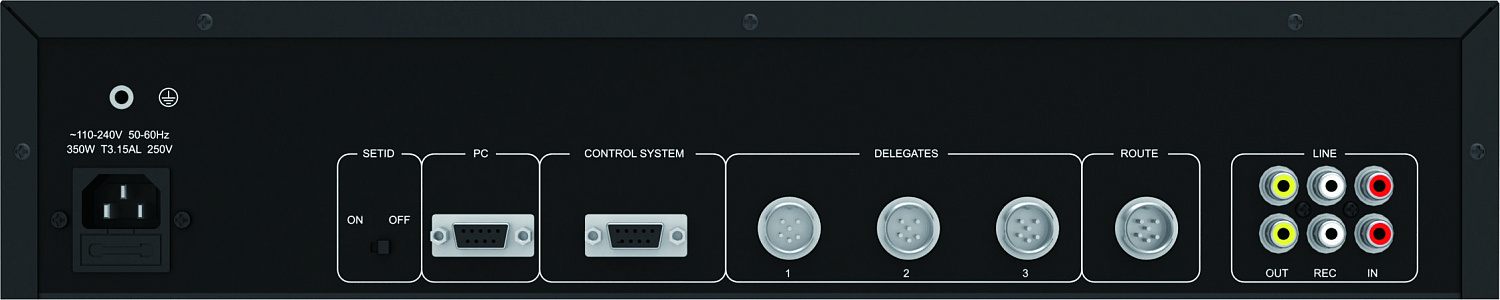 ITC TS-0604M контроллер, до 128 микрофонов