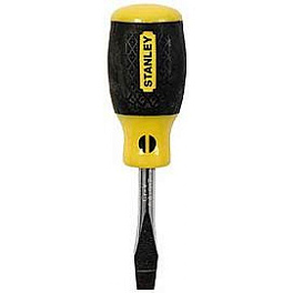 Stanley 1-64-917 - Отвертка Cushion Grip (шлиц прямой расширяющийся 6,5x45мм)