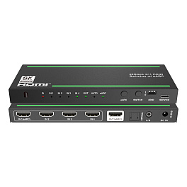 Lideo SW41A2-8K, коммутатор HDMI 4x1