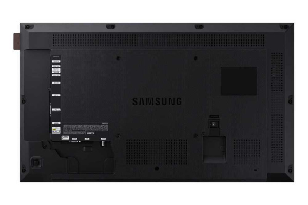 Samsung DB32E 32". 350 кд/м2, опциональные сменные декоративные рамки, SoC 3.0, встроенный Wi-Fi Samsung DB32E 32". 350 кд/м2, опциональные сменные декоративные рамки, SoC 3.0, встроенный Wi-Fi