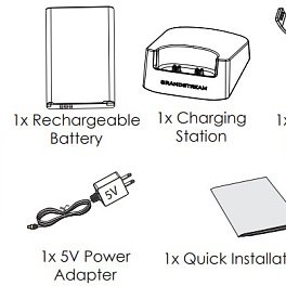 Grandstream WP822,  беспроводной Wi-Fi  ip-телефон