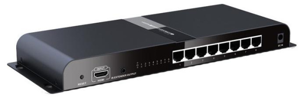 Удлинитель HDMI CleverMic по CAT5/5e/6 с IR 1x8 HES318HDBIT Удлинитель HDMI CleverMic по CAT5/5e/6 с IR 1x8 HES318HDBIT