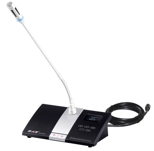 BKR BLS-5513C, микрофонный пульт председателя с функцией голосования