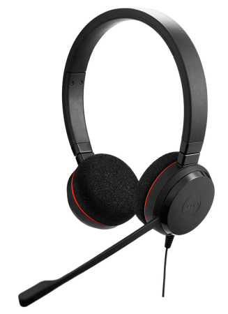 Jabra EVOLVE 30 II UC Stereo (5399-829-309), проводная USB-гарнитура для компьютера, Jack 3,5мм 