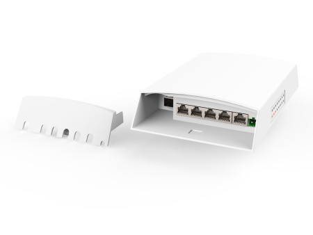 WI-TEK WI-PS306GF-O-DC, уличный poe коммутатор