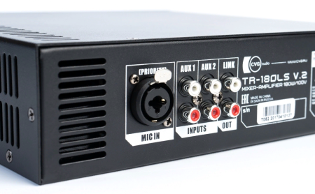 CVGaudio TR-180LS, профессиональный миниатюрный микшер-усилитель