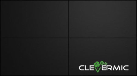 CleverMic 130 W65-8.4 - Видеостена 2x2, 130" 