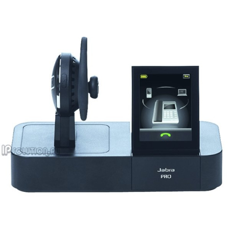 Jabra PRO 9460 Mono, беспроводная DECT гарнитура для работы со стационарным телефоном и компьютером (программный софтфон)