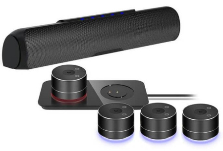 CleverMic Array S4M, саундбар с микрофонным массивом