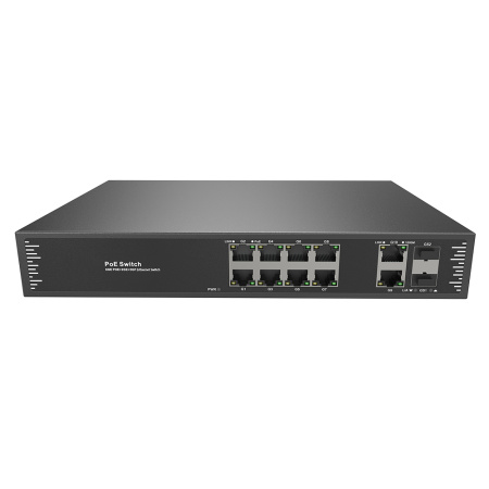Prestel NS1-8C1-250P-2C1-2F1, PoE-коммутатор
