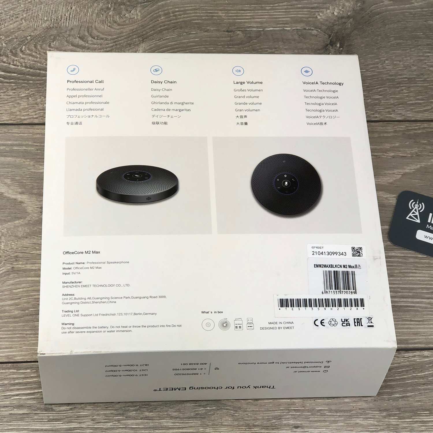 eMeet OfficeCore M2 MAX , спикерфон eMeet OfficeCore M2 MAX , спикерфон