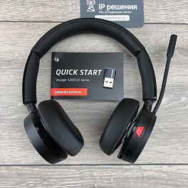 Plantronics Voyager 4220 UC USB-A, Bluetooth стерео гарнитура