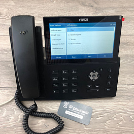 Fanvil X7 Business SIP Phone (POE), IP телефон, 20 SIP линий, (1GbE) Gigabit Ethernet, цветной LCD, 127 virtual DSS/BLF, Bluetooth, USB, Wi-Fi