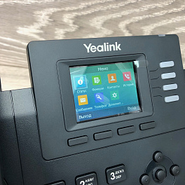 Yealink SIP-T33G, IP-телефон, 4 аккаунта, цветной экран, PoE, GigE