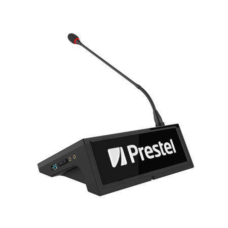 Prestel DCS-NPU1C, настольный пульт председателя с электронной именной табличкой
