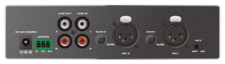 Tendzone NEREUS 0402E - Компактный цифровой аудио процессор, 2хMic(In), 1хLine(In), 1xLine(OUT)