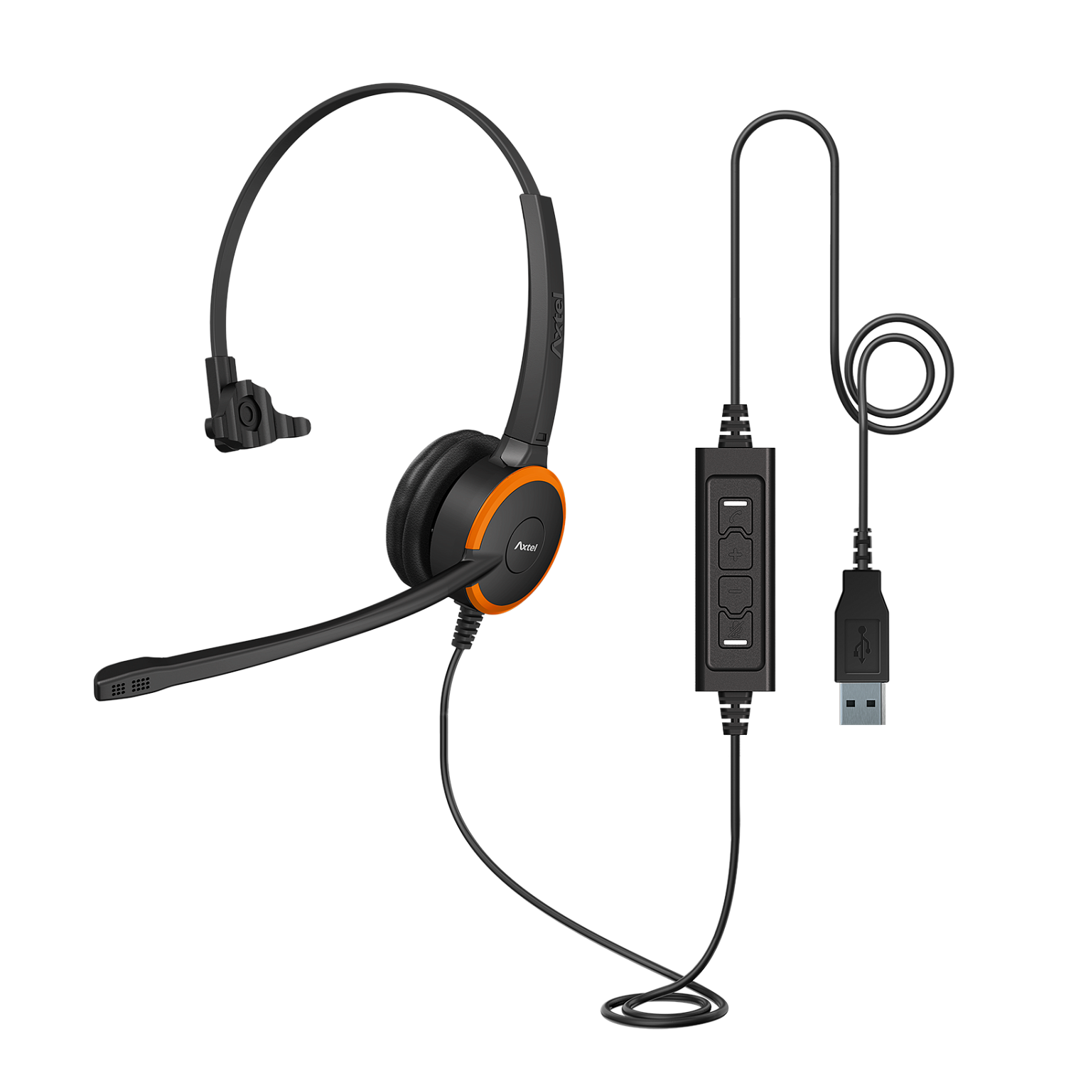 Axtel PRIME MS HD mono NC USB  Personalized, компьютерная гарнитура Axtel PRIME MS HD mono NC USB  Personalized, компьютерная гарнитура