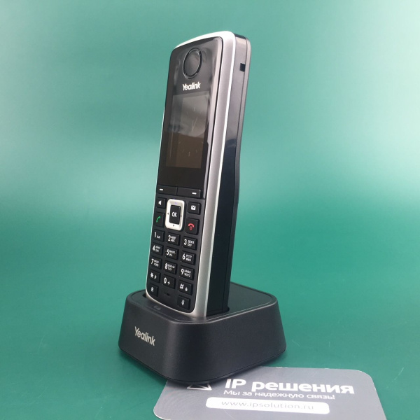 Yealink W52H,дополнительная трубка для комплекта (базовая станция + трубка) SIP-телефона Yealink W52P