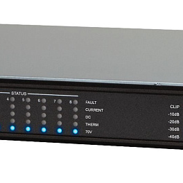 Crestron AMP-8150, 8-канальный усилитель мощности