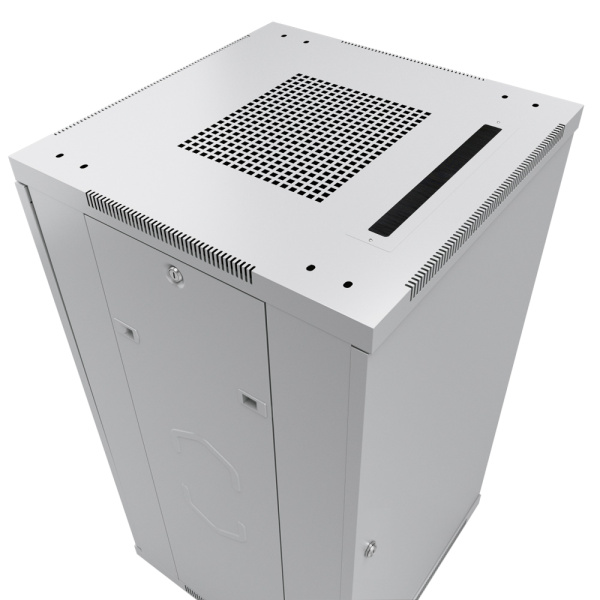 Cabeus, SH-05C-47U80/80, шкаф монтажный телекоммуникационный 19" 47U 800x800x2277mm (ШхГхВ), цвет серый (RAL 7035)