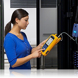 Fluke Networks OFP-100-SI - оптический рефлектометр SM (1310/1550 нм) + видеомикроскоп