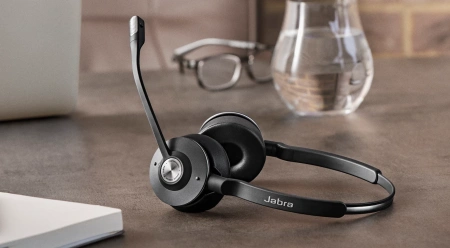 Jabra Engage 65 SE Stereo, беспроводная DECT гарнитура (9659-553-111)