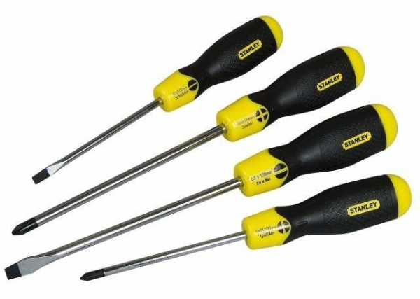Stanley 0-65-013 - НАБОР ИЗ 4-Х ОТВЕРТОК "CUSHIONGRIP" (5Х100; PL6,5Х200; PH1X75, PH2X150) Stanley 0-65-013 - НАБОР ИЗ 4-Х ОТВЕРТОК "CUSHIONGRIP" (5Х100; PL6,5Х200; PH1X75, PH2X150)