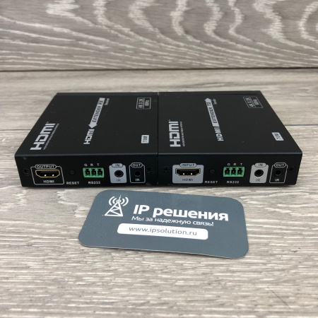 Lenkeng LKV675 - Удлинитель HDMI 2.0, HDBaseT 2.0, 4K, RS232, CAT6, до 70 метров