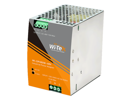 WI-TEK WI-DP480W-48V, промышленный блок питания