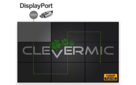 Видеостена 3x3 CleverMic DP-W46-3.5-500 (FullHD 138 DisplayPort) Видеостена 3x3 CleverMic DP-W46-3.5-500 (FullHD 138 DisplayPort)