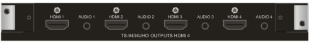 ITC TS-9404UHO, выходная карта 4хHDMI