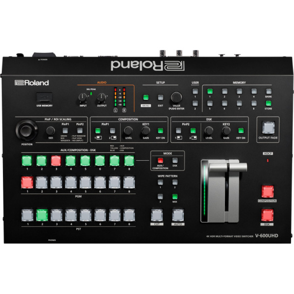 Roland V-600UHD, видеомикшер Roland V-600UHD, видеомикшер