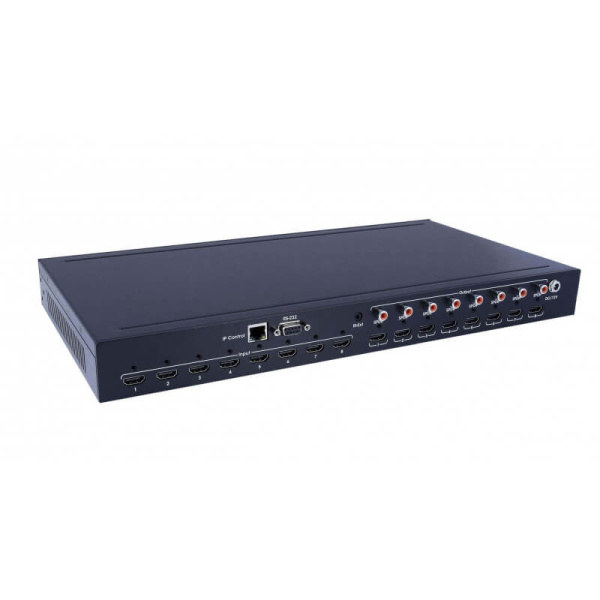 Матричный переключатель HDMI 2.0, 8x8 (4K@60hz)