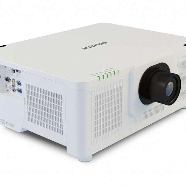Christie LWU755-инсталляционный проектор с яркостью 7000 Ansi и разрешением WUXGA, имеет коэффициент контрастности 4 000 000:1, при этом он легче и тише почти всех конкурентов. Проекторы DS Series могут поворачиваться на 360 градусов, что создает возможно