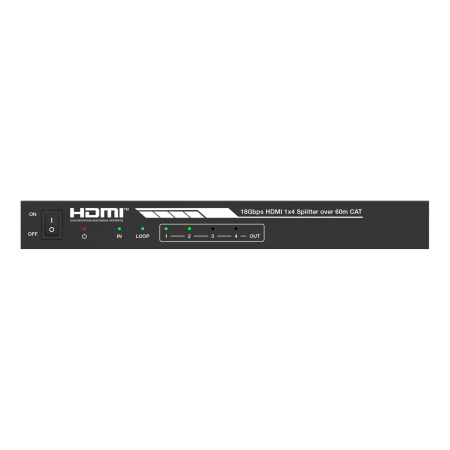 Prestel SP-H2-14T60, HDMI сплиттер 1:4 с поддержкой HDBaseT