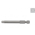 С шестигранным хвостовиком 1/4 с шлицом "Plus/Minus"