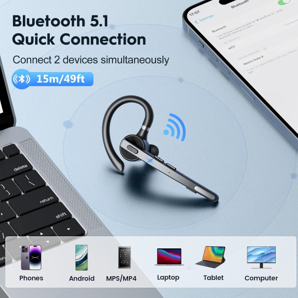 JazzTel Freedom G9, bluetooth гарнитура