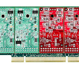 Digium A4B00F, аналоговая плата на 4 порта, PCI-Express 