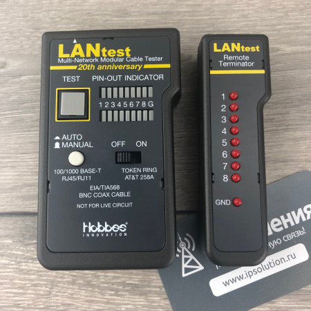Hobbes LANtest Kit - кабельный тестер Hobbes LANtest Kit - кабельный тестер