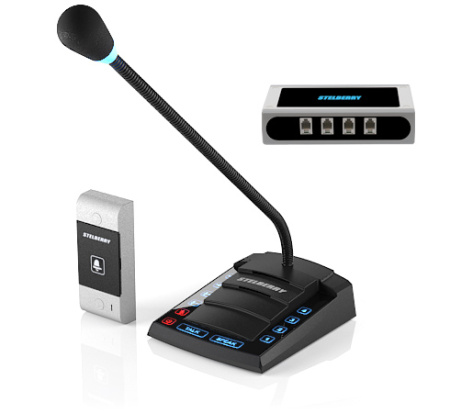 Stelberry S-640, 1+4-канальное переговорное устройство для АЗС класса «клиент-кассир»