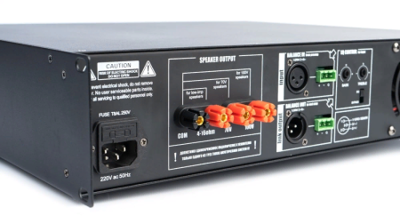 CVGaudio PT-480, 	профессиональный усилитель мощности для 100/70V линий