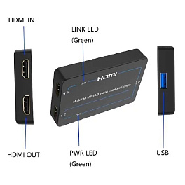 Lideo HTU-4K, устройство захвата видео HDMI в USB 3.0