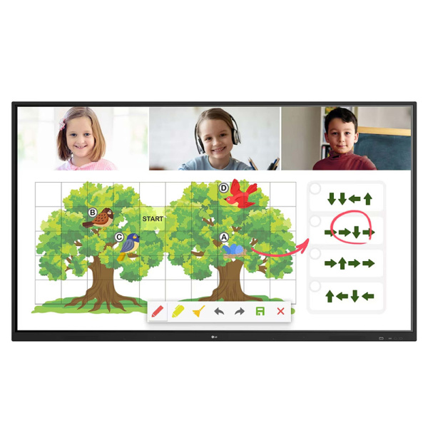 LG 55TR3DK-B, интерактивный дисплей 55"