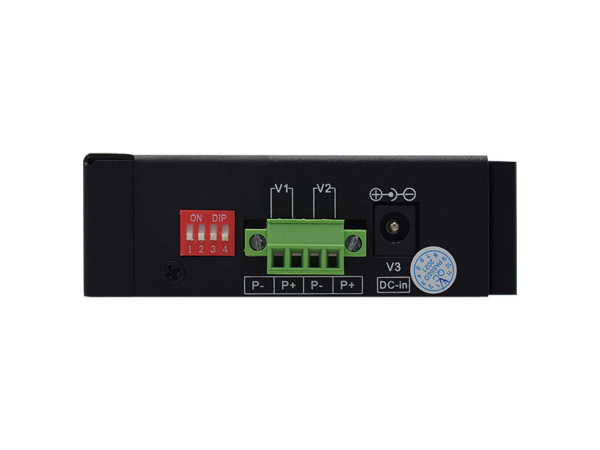 WI-TEK WI-PS302GF-I, промышленный медиаконвертер