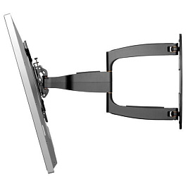 Кронштейн Peerless-AV SA752PU серии SmartMount поворотно-выдвижной до 67,2 см для 37-55", VESA до 600x400, наклон +15/-5, горизонт. +5/-5, до 41 кг. черн.